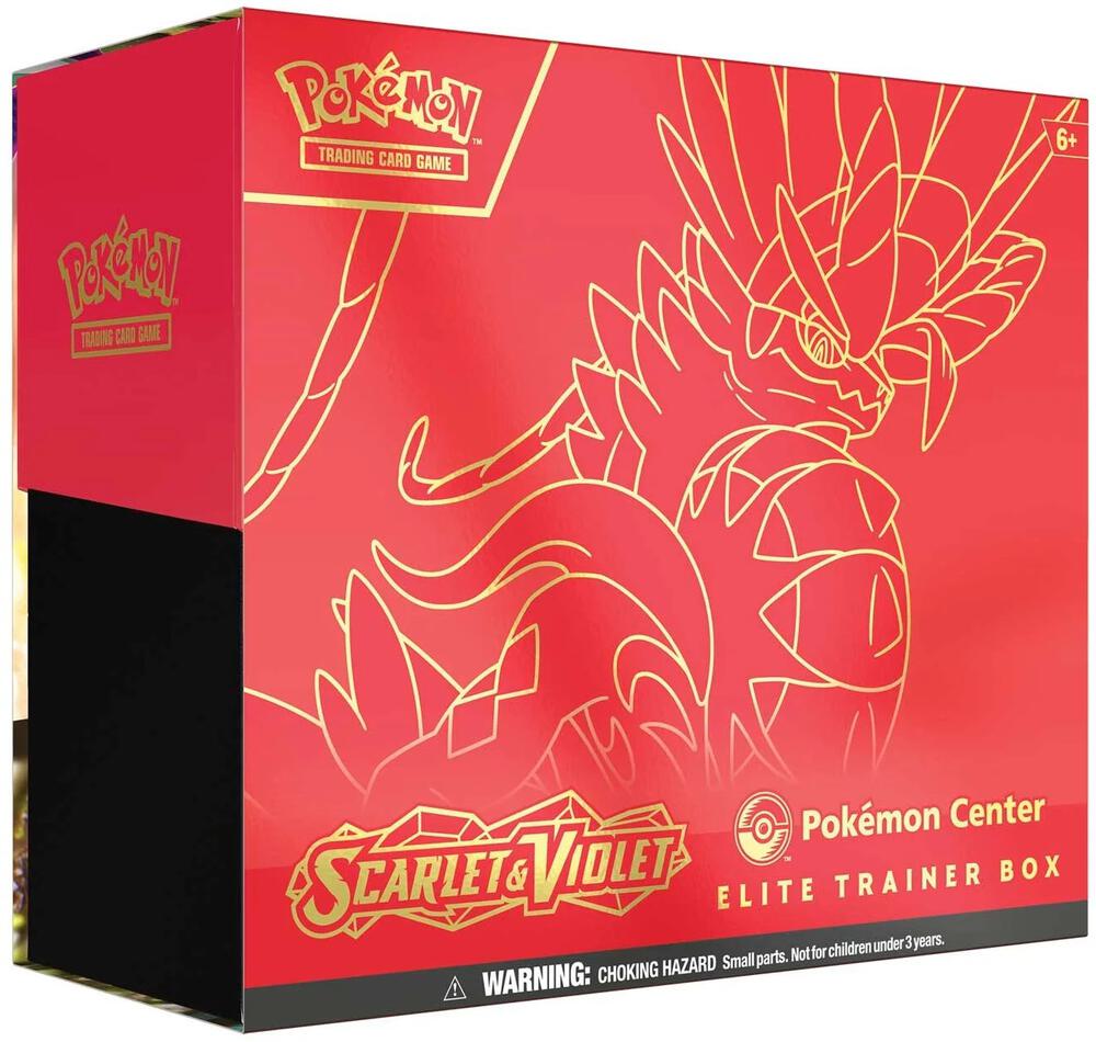 Scarlet & Violet Base Pokemon Center Elite Trainer Box (Koraidon)