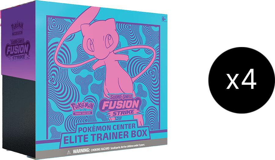 Fusion Strike Pokemon Center ETB SEALED CASE