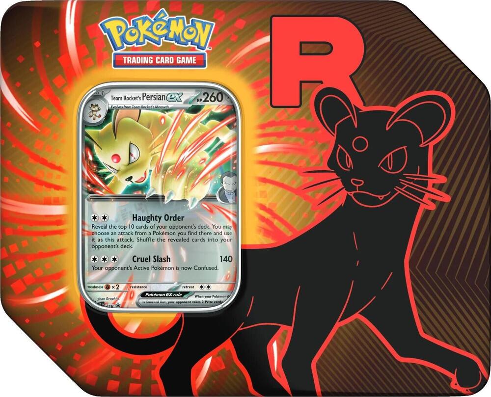 Team Rocket Tin (Tin and Promo Vary)