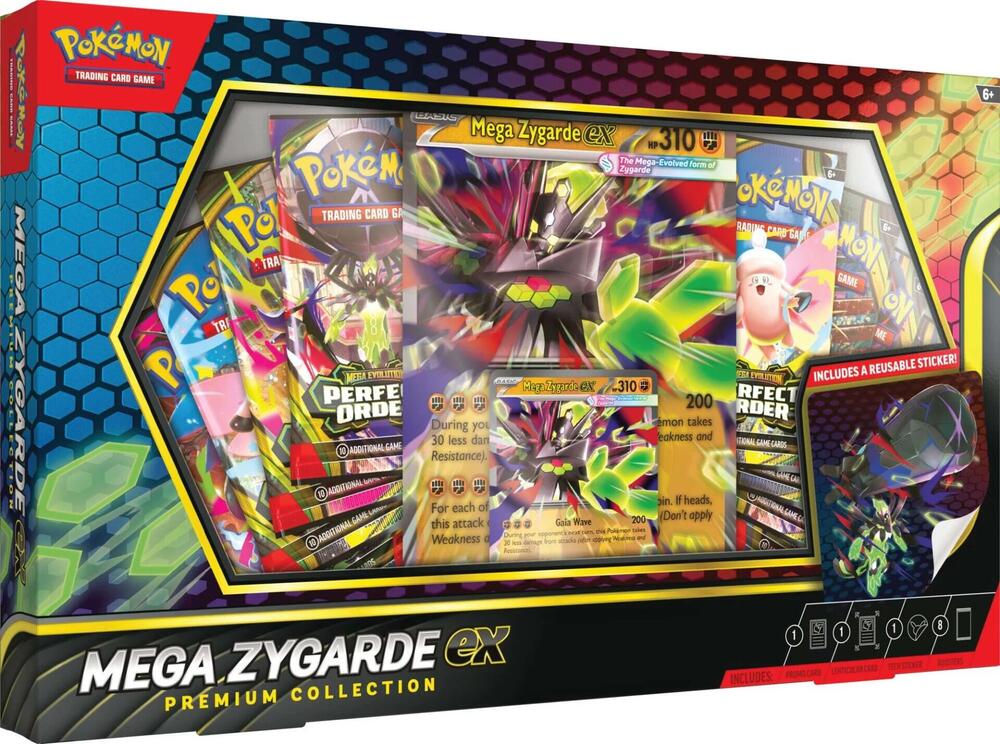 Mega Zygarde ex Premium Collection – Minty Gem Trading Cards & Collectibles