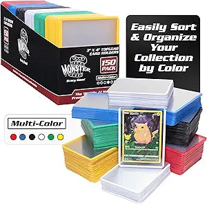 Monster Top Loaders 3x4 (150 ct) (Multicolor)