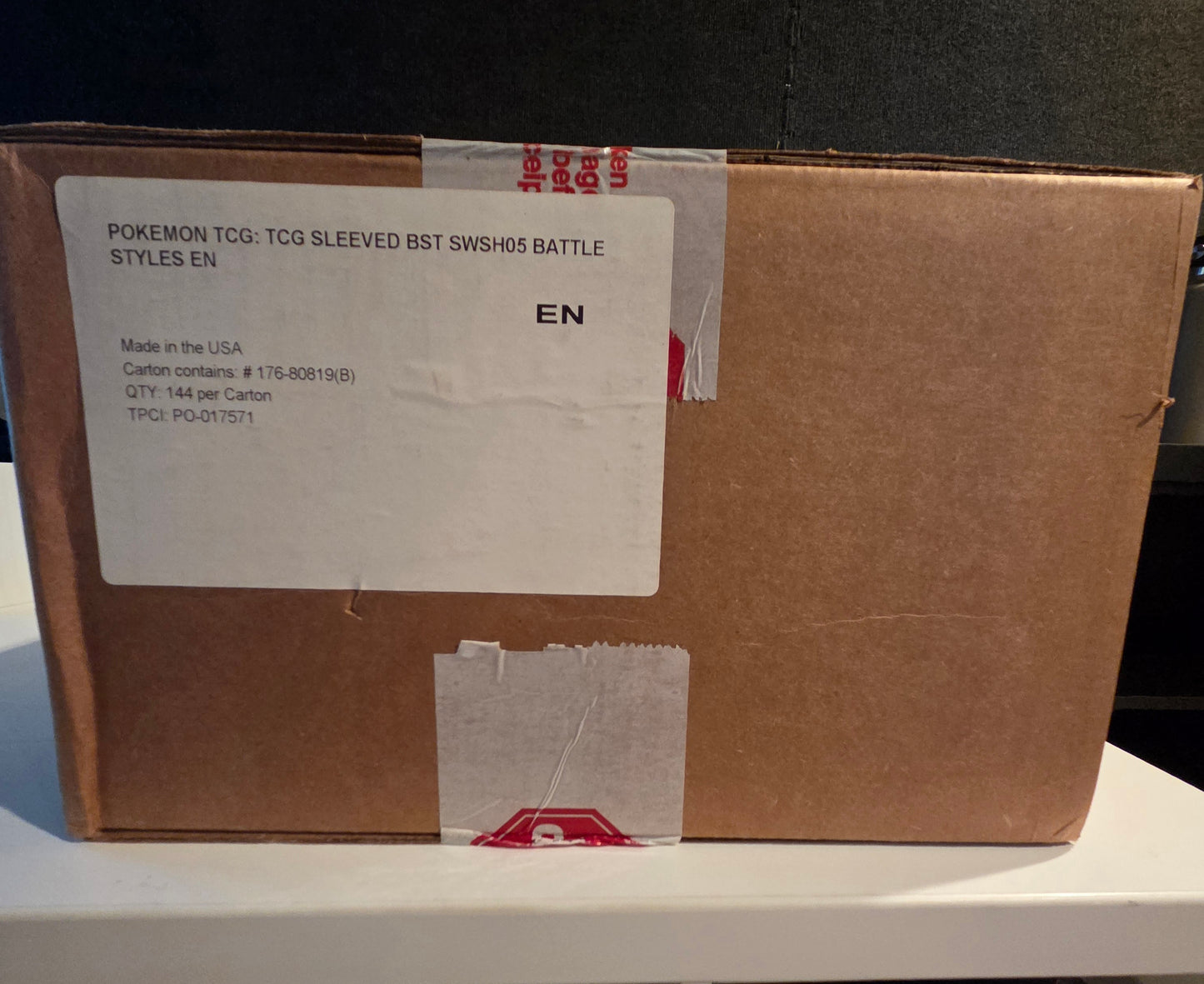 Battle Styles Sleeved Booster Pack - Sealed Case