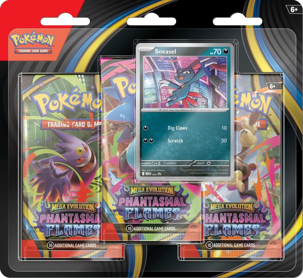 Phantasmal Flames 3 Pack Blister (Promo Varies)