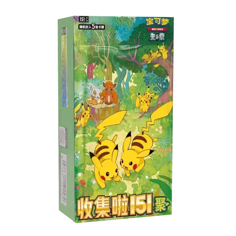 Pokémon TCG Chinese Collect 151: Gathering (Slim) Booster Box