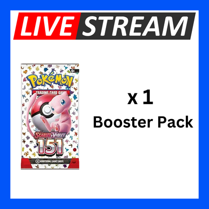 Live Energy Break Game - 8 spots - 32 packs - Pokemon