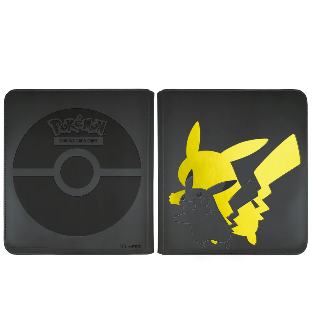 Elite Series: Pikachu 12-Pocket Zippered PRO-Binder for Pokémon
