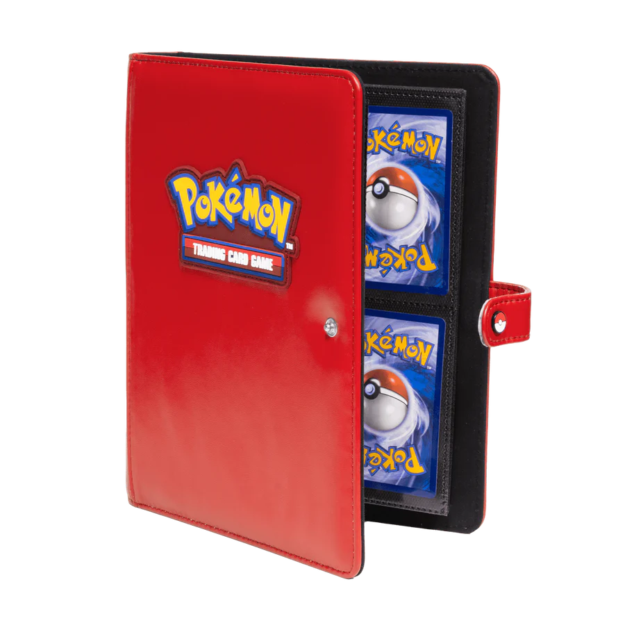 Ultra Pro Red 4-Pocket Snap Binder
