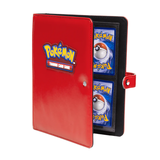Ultra Pro Red 4-Pocket Snap Binder