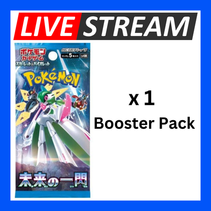 Japanese Booster Packs - Pokemon - Live Streaming