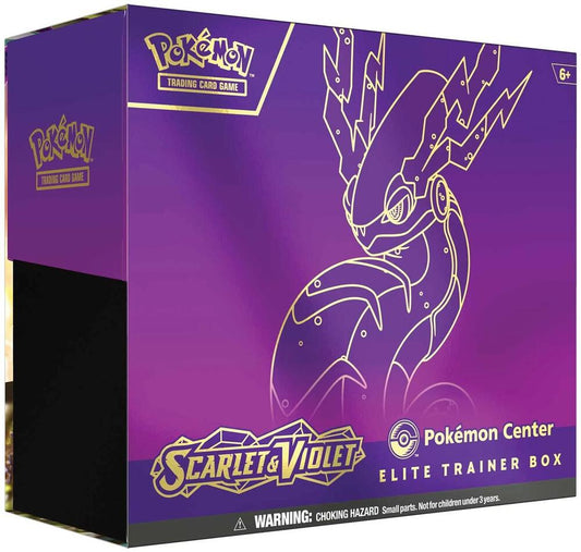 Scarlet & Violet Base Pokemon Center Elite Trainer Box (Miraidon)