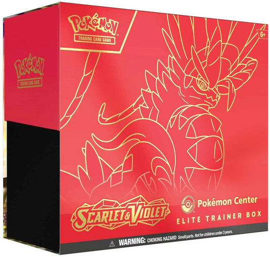 Scarlet & Violet Base Pokemon Center Elite Trainer Box (Koraidon)