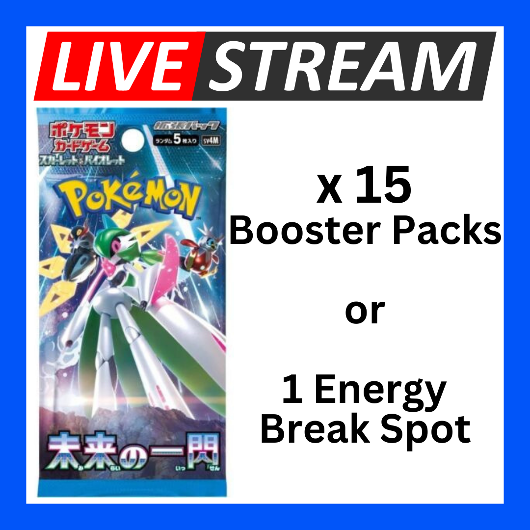 Japanese Booster Packs - Pokemon - Live Streaming