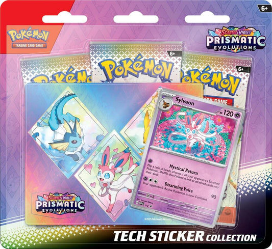 Prismatic Evolutions Tech Sticker Collection (Various Promos)