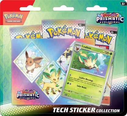 Prismatic Evolutions Tech Sticker Collection (Various Promos)