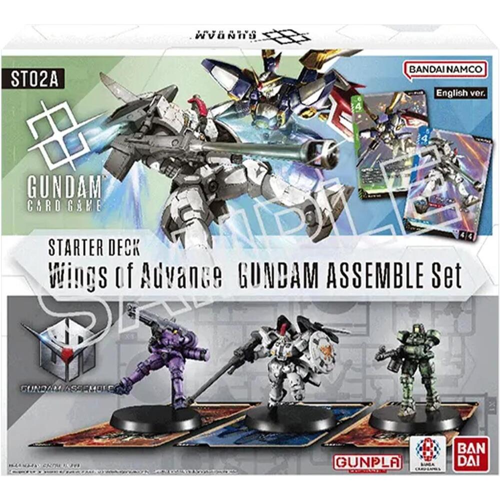 Gundam - Wings of Advance: Gundam Assemble Starter Set (ST02)