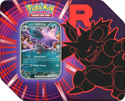 Team Rocket Tin (Tin and Promo Vary)