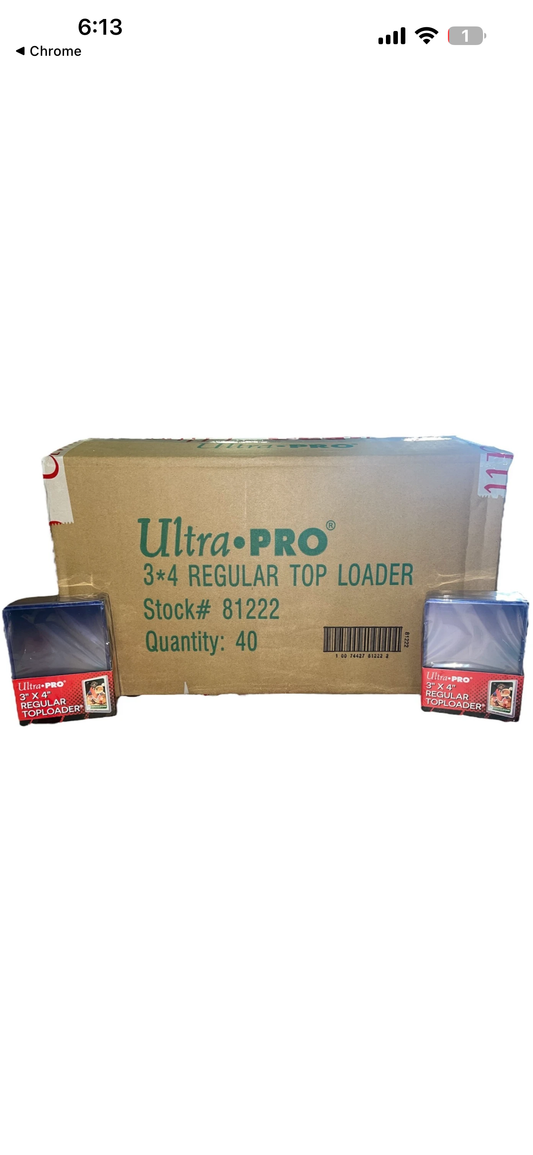 Ultra Pro Top Loader Case