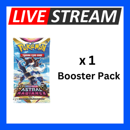 Live Energy Break Game - 8 spots - 32 packs - Pokemon