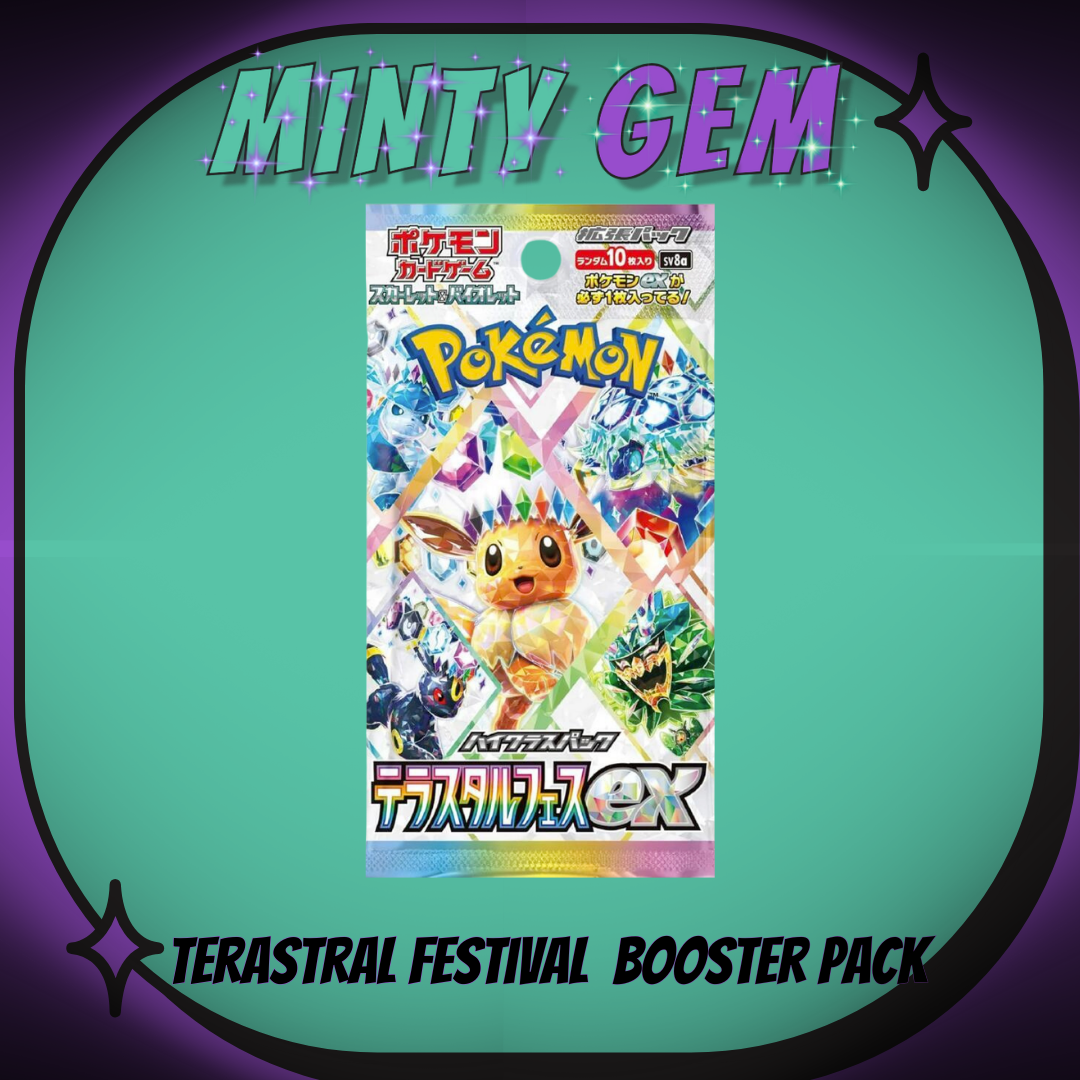 Japanese Booster Packs - Pokemon