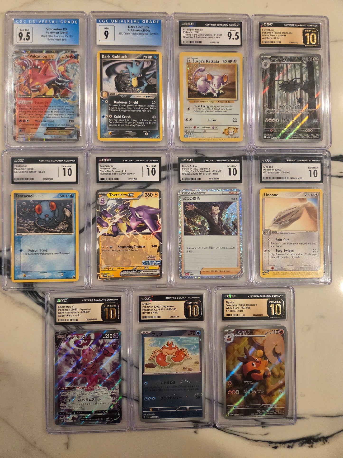 Pokemon CGC Slab Lot