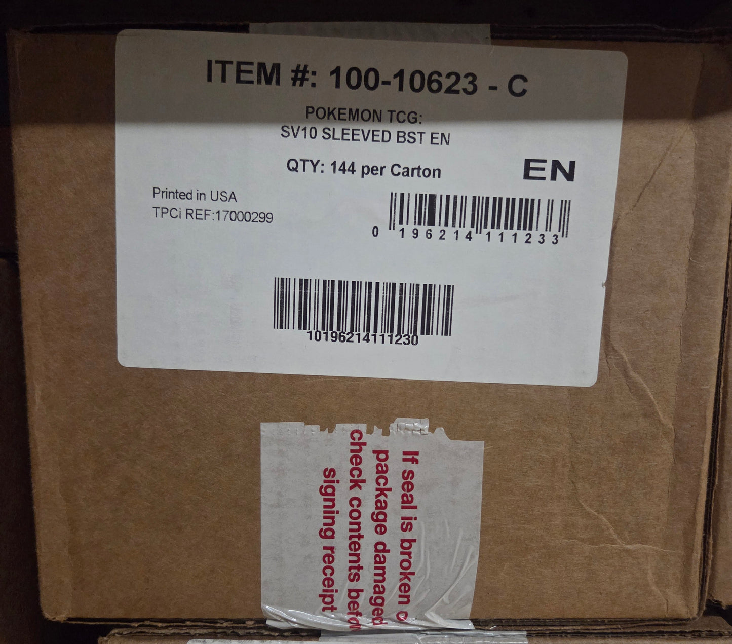 Destined Rivals Sleeved Booster Pack - Sealed Case