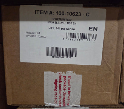 Destined Rivals Sleeved Booster Pack - Sealed Case
