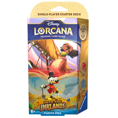 Disney Lorcana: Into the Inklands Starter Deck (Artwork Varies)