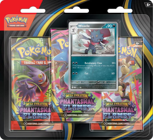 Phantasmal Flames 3 Pack Blister (Promo Varies)