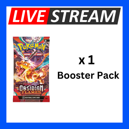 Live Energy Break Game - 8 spots - 32 packs - Pokemon