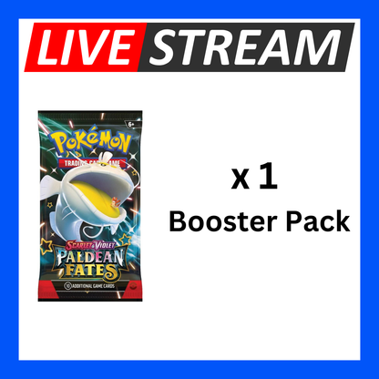 Live Energy Break Game - 8 spots - 32 packs - Pokemon