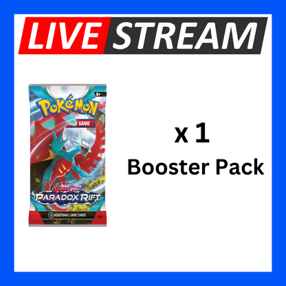 Live Energy Break Game - 8 spots - 32 packs - Pokemon