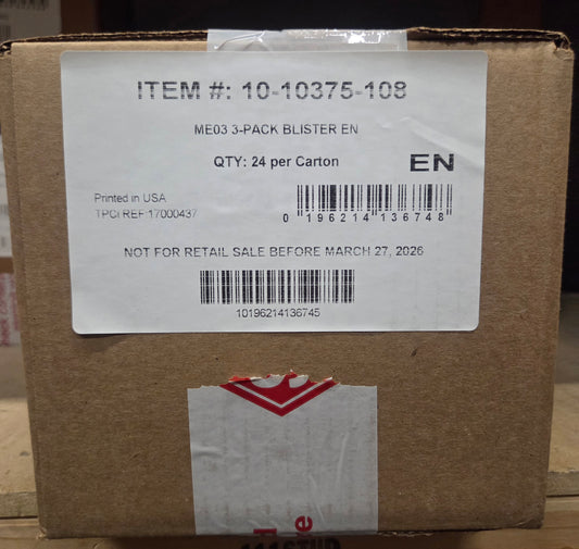 Perfect Order 3-Pack Blister - Sealed Case