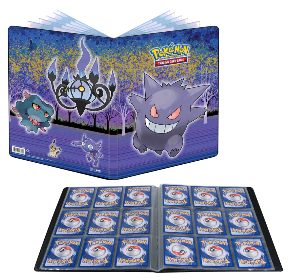 Card Protector Binder - Pokemon Gallery Series Haunted Hollow 9-Pocket PRO-Binder - 360 Cards