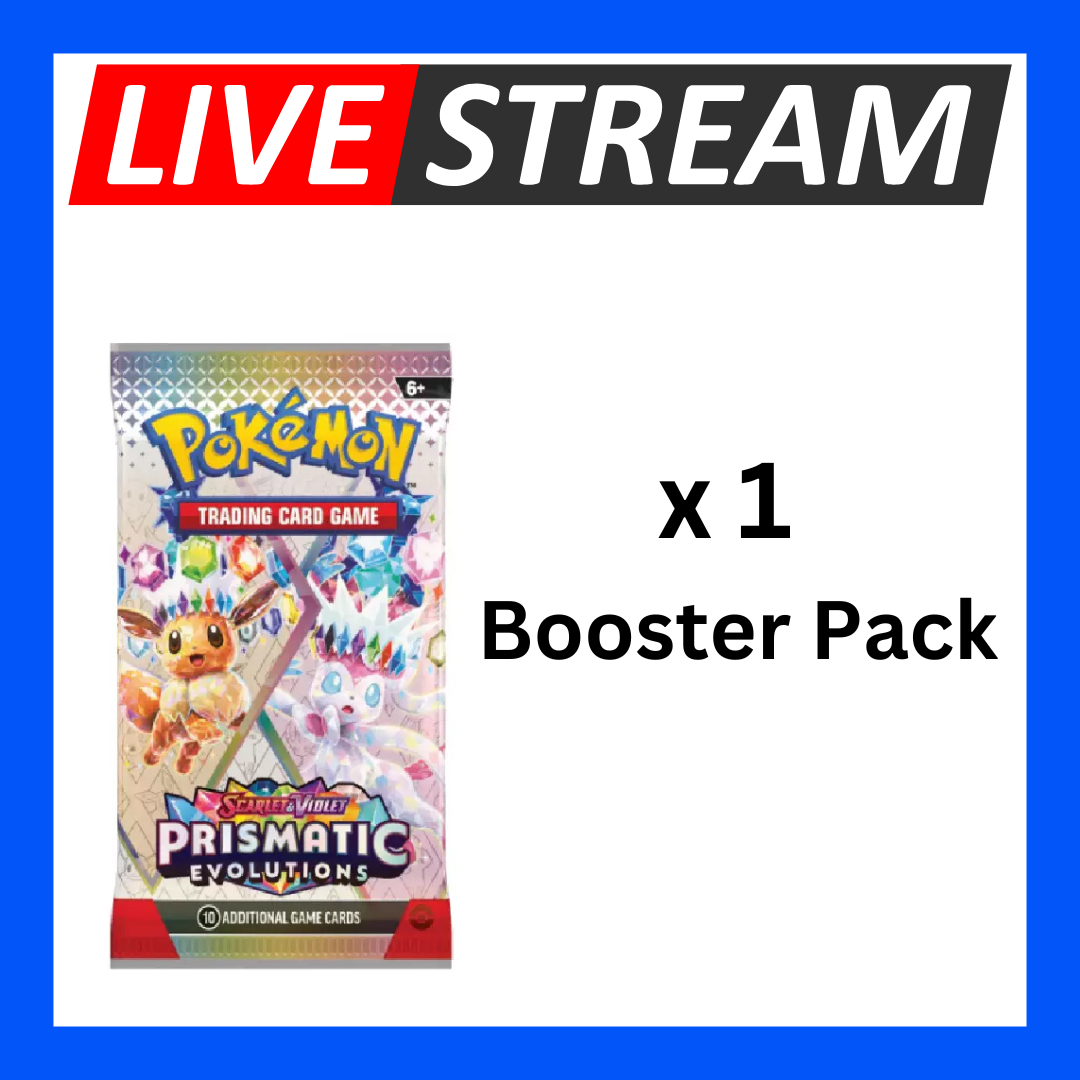 Live Energy Break Game - 8 spots - 32 packs - Pokemon