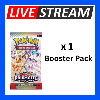 Live Energy Break Game - 8 spots - 32 packs - Pokemon