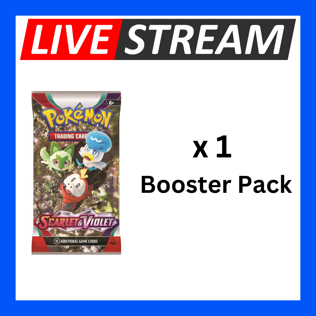 Live Energy Break Game - 8 spots - 32 packs - Pokemon