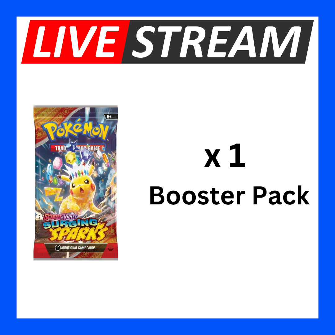Live Energy Break Game - 8 spots - 32 packs - Pokemon