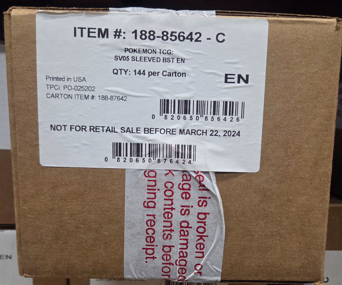 Temporal Forces Sleeved Booster Pack - Sealed Case