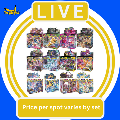 Live Energy Break Game - 8 spots - 32 packs - Pokemon