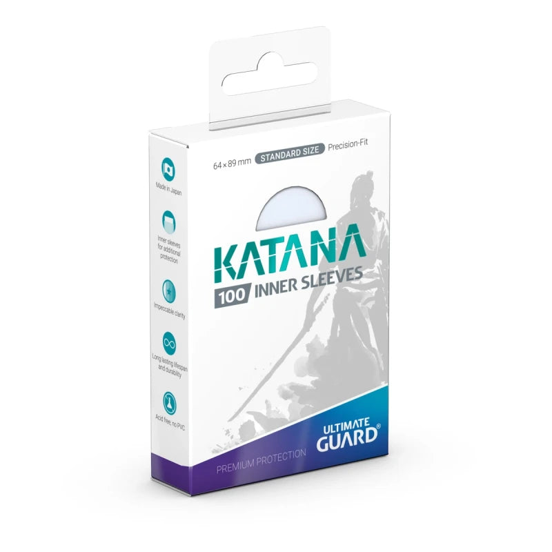Katana Inner Sleeves (100ct) (Style may Vary)