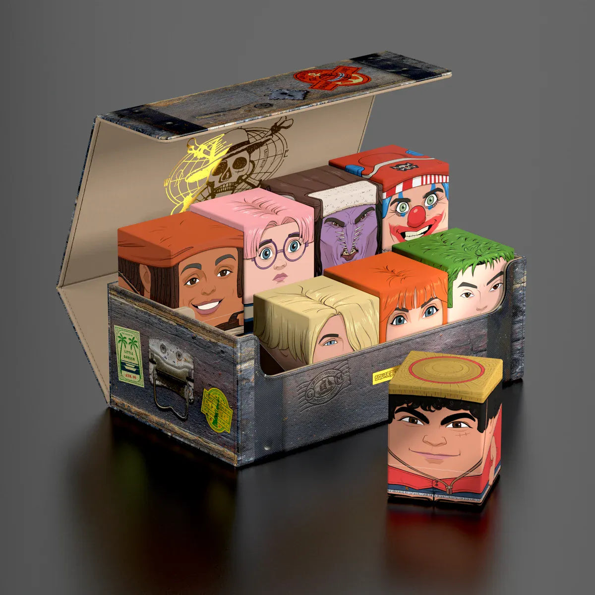 Squaroes Collector's Case Netflix One Piece 800 (Wooden Chest)