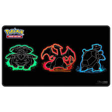 Ultra Pro Neon Kanto Starters Playmat